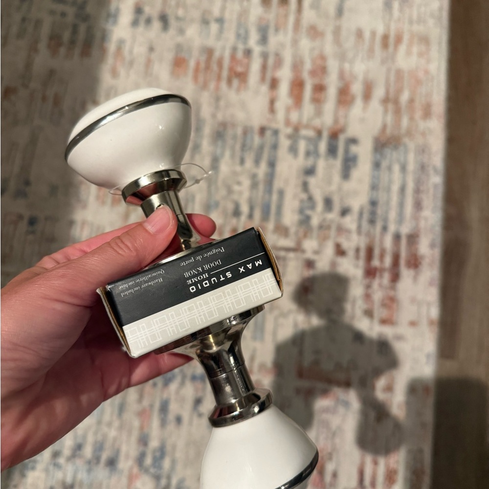 Max Studio Porcelain Door Knobs New